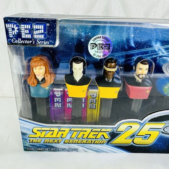 Star Trek PEZ Collectors Set Exclusive Next Generation 25th Anniversary 143237 - Picture 5 of 9